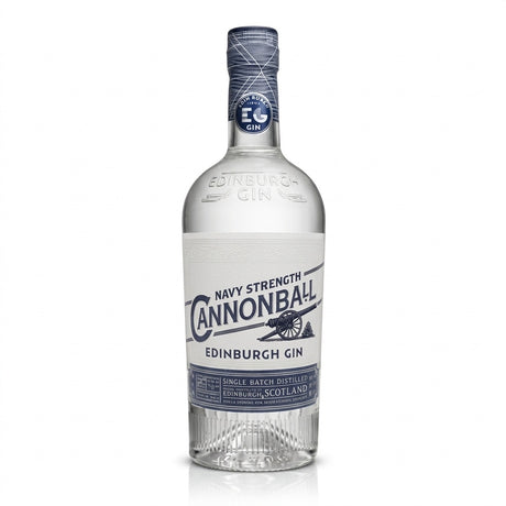 Edinburgh Gin Distillery Cannonball Navy Strength Gin | Free Shipping on orders $400+