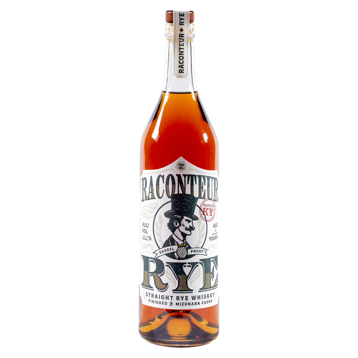 Raconteur Straight Rye Whiskey Finished in Mizunara Casks | Free Shipping on orders $400+