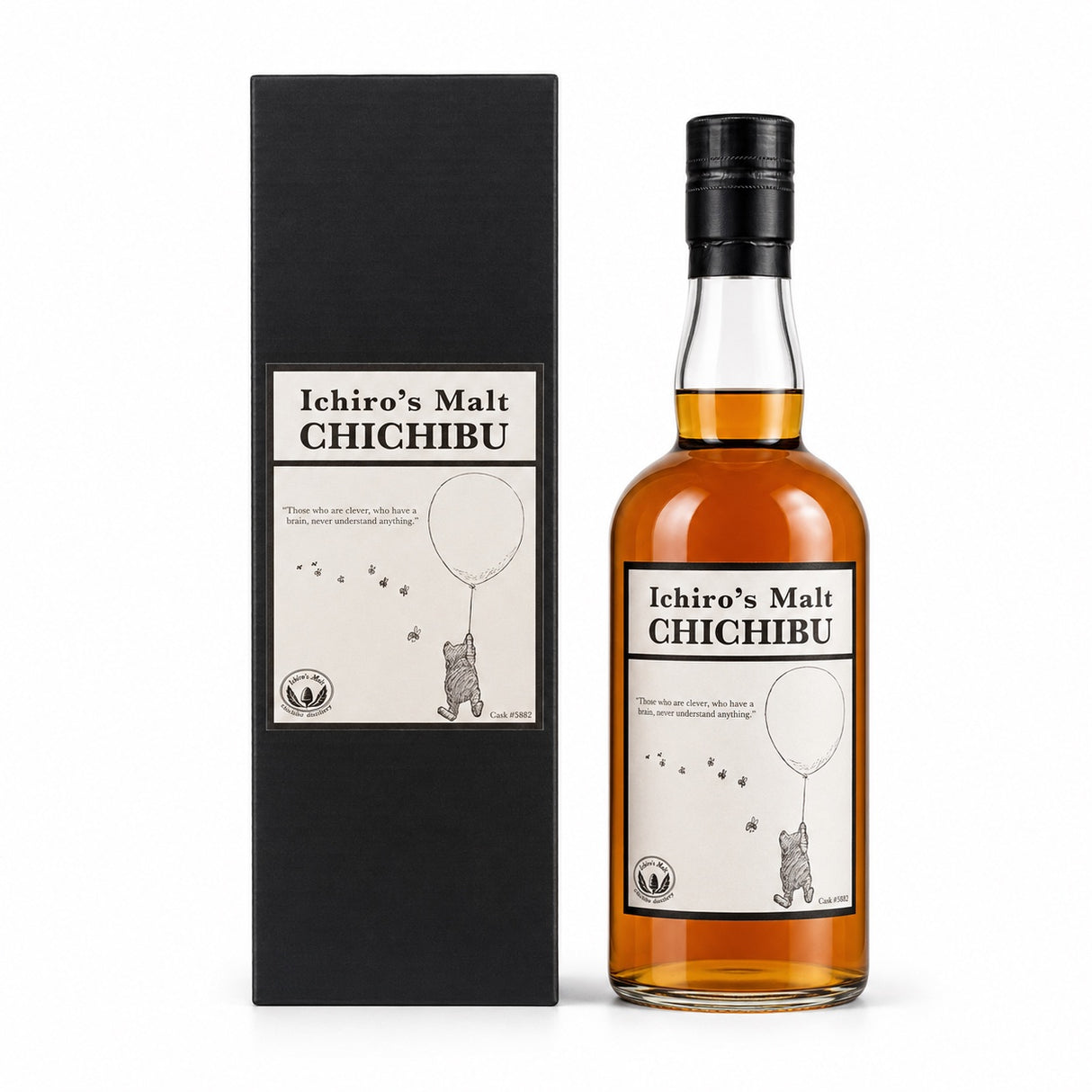 Ichiro's Whiskey Malt Single Cask 5882 "Winnie the Pooh" Single Malt Whisky