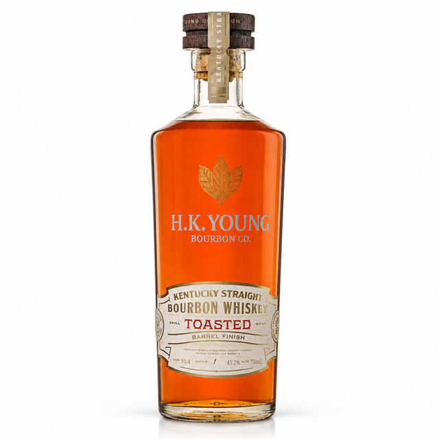 H.K. Young Bourbon Co. Toasted Small Batch Kentucky Straight Bourbon | Free Shipping on orders $400+