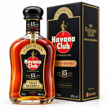 Havana Club 15 Year Gran Reserva Rum | Free Shipping on orders $400+