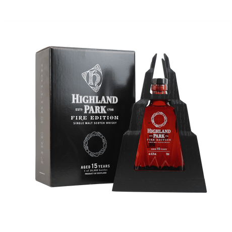 Highland Park Fire Edition 15 Year Single Malt Scotch Whisky | Free Shipping on orders $400+
