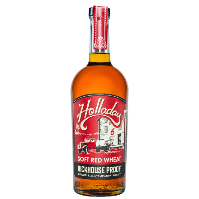 Ben Holladay Soft Red Wheat Rickhouse Proof Missouri Straight Bourbon Whiskey | Free Shipping on orders $400+