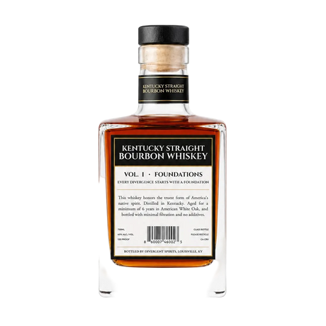 Divergent Spirits Vol. 1 Foundations Kentucky Straight Bourbon | Free Shipping on orders $400+