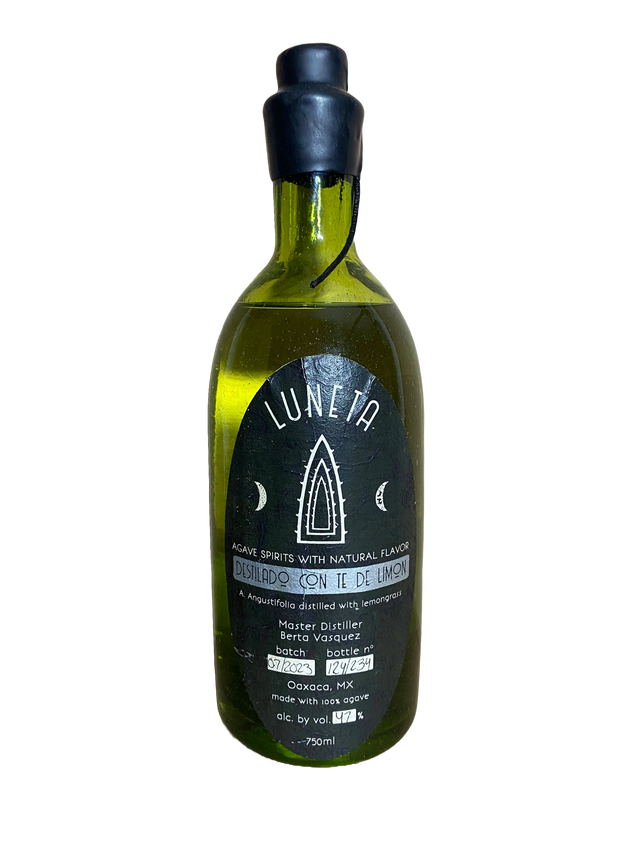 Luneta Destilado Con Te De Limon Agave Spirits with Natural Flavor