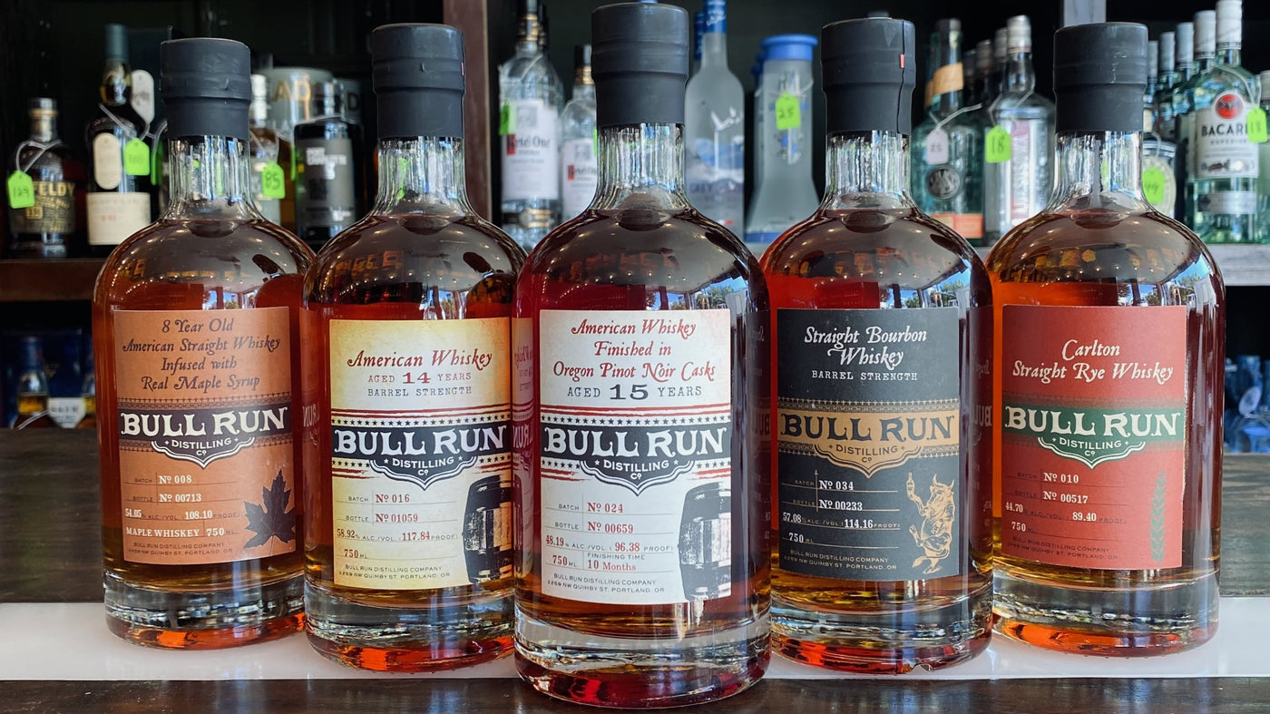 Bull Run Whiskies at De Wine Spot