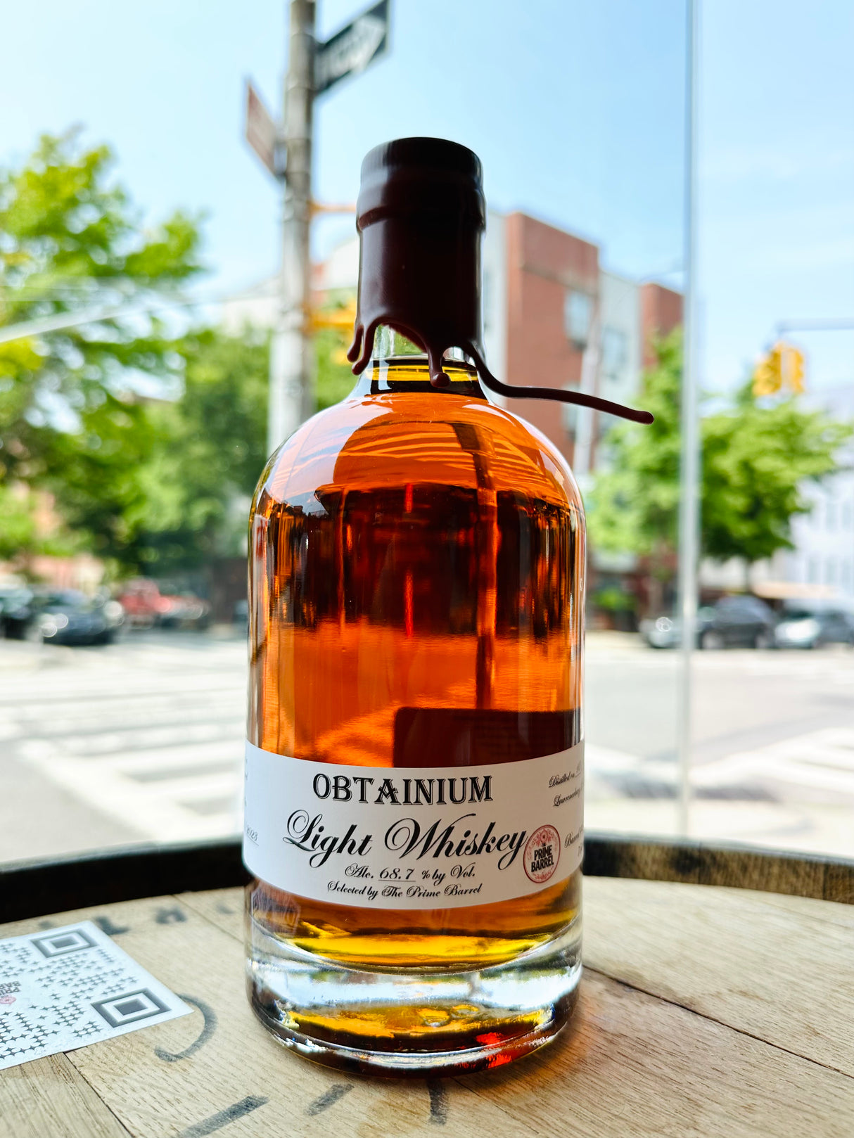 Obtainium 15 Years "Fire Away" Single Barrel Light Whiskey The Prime Barrel Pick #69 - De Wine Spot | DWS - Drams/Whiskey, Wines, Sake