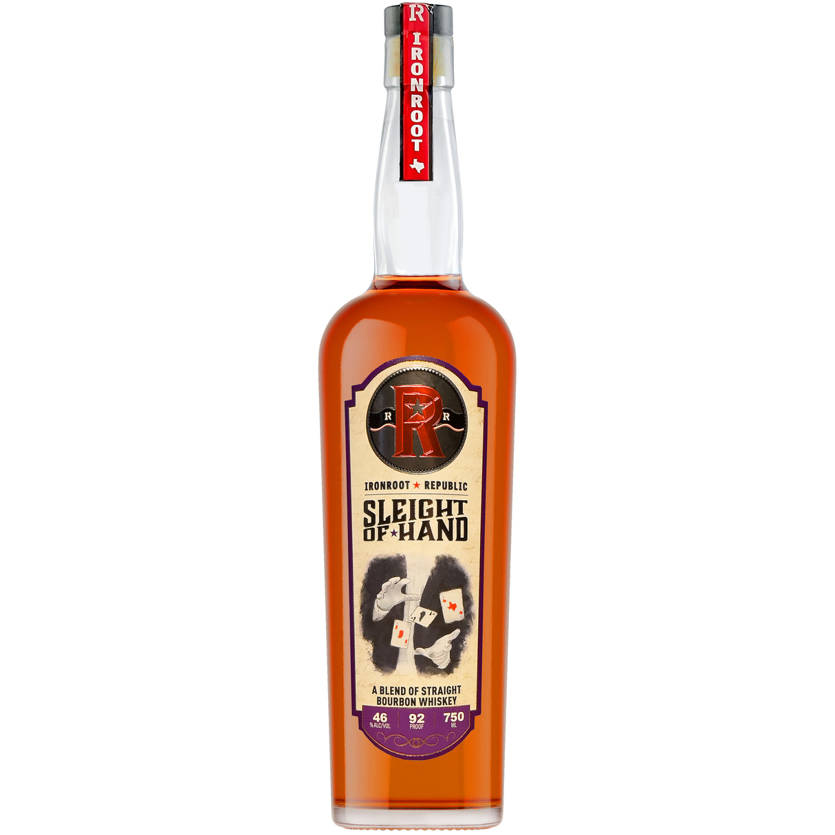 Ironroot Republic Sleight of Hand A Blend Of Straight Bourbon Whiskey | Free Shipping on orders $400+