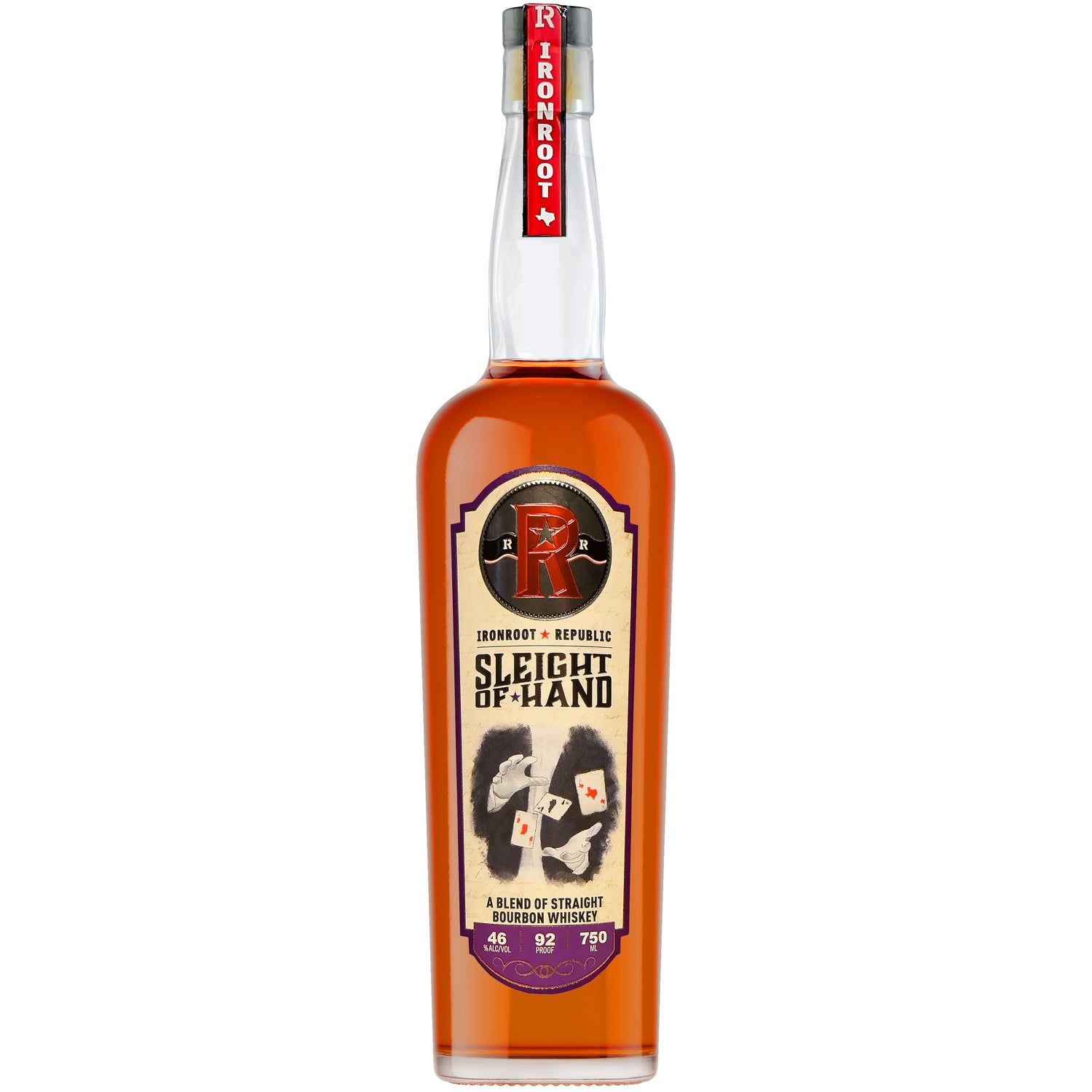Ironroot Republic Sleight of Hand A Blend Of Straight Bourbon Whiskey | Free Shipping on orders $400+