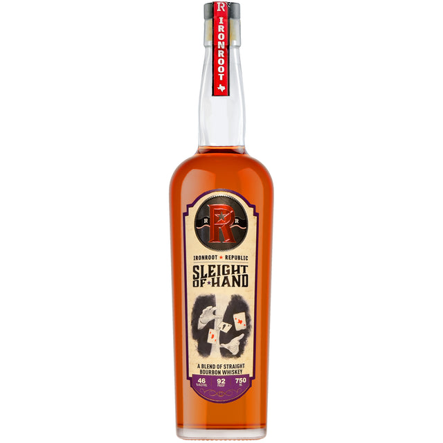 Ironroot Republic Sleight of Hand A Blend Of Straight Bourbon Whiskey | Free Shipping on orders $400+