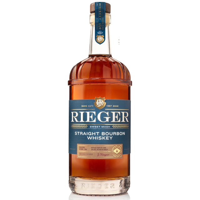 J. Rieger & Co. Sweet Mash Non Chill Filtered Straight Bourbon Whiskey | Free Shipping on orders $400+