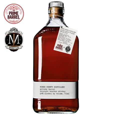 Kings County Distillery “Do The Right King” Private Barrel Bourbon The Prime Barrel Pick x Mash & Journey Pick