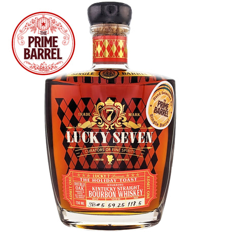 Lucky Seven The Holiday Toast "Elf" Single Barrel Kentucky Straight Bourbon The Prime Barrel Pick #67 - De Wine Spot | DWS - Drams/Whiskey, Wines, Sake