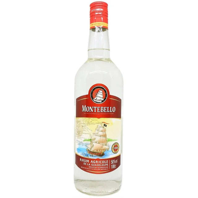 Montebello White Rum Rhum Agricole De La Guadeloupe | Free Shipping on orders $400+