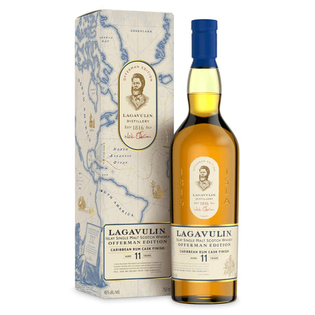 Lagavulin Offerman Edition: Caribbean Rum Cask Finish Single Malt Scotch Whisky - De Wine Spot | DWS - Drams/Whiskey, Wines, Sake