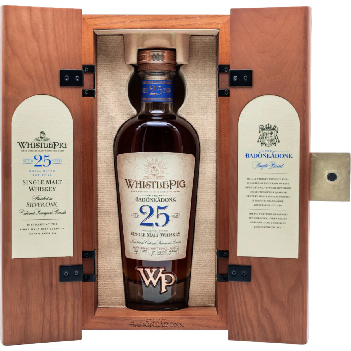 WhistlePig The Badonkadonk 25 Years Single Malt Whiskey