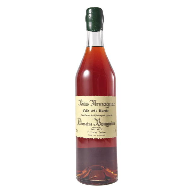 Domaine Boingneres 1981 Folle Blanche Vintage Armagnac