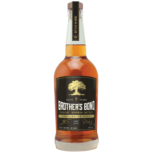 Brother's Bond 7 Years Old Bottled-In-Bond Straight Bourbon Whiskey