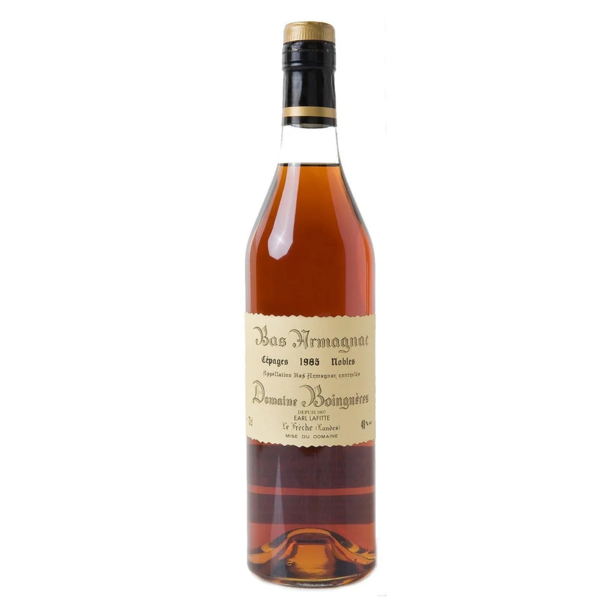 Domaine Boingneres 1985 Cepages Nobles Vintage Armagnac