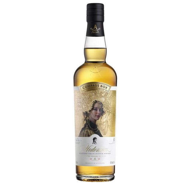 Compass Box Hedonism 2024 Limited Annual Release Blended Grain Scotch Whisky