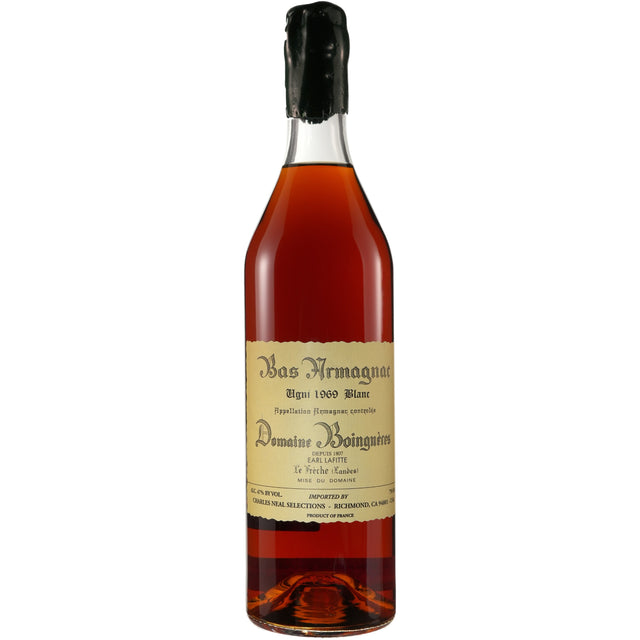 Domaine Boingneres 1969 Ugni Blanc Vintage Armagnac