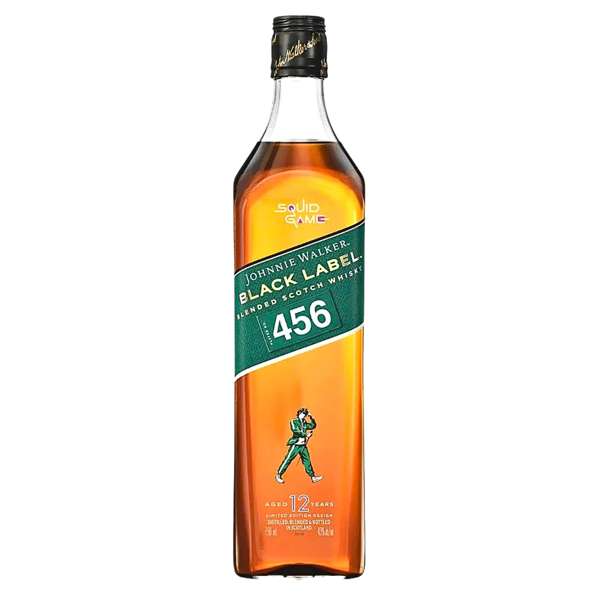 Johnnie Walker Black Label x Squid Games Limited Edition 12 Year Old Scotch Whisky 750ml