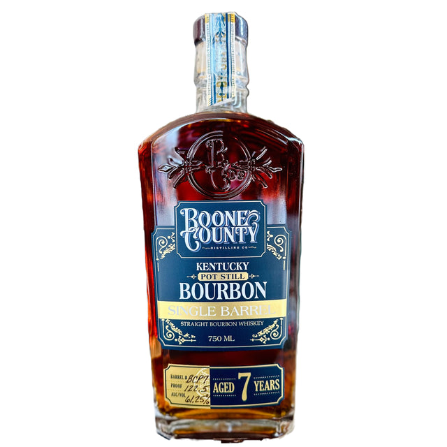 Boone County Distilling Co Pot Still 7 Years Single Barrel Straight Bourbon Whiskey