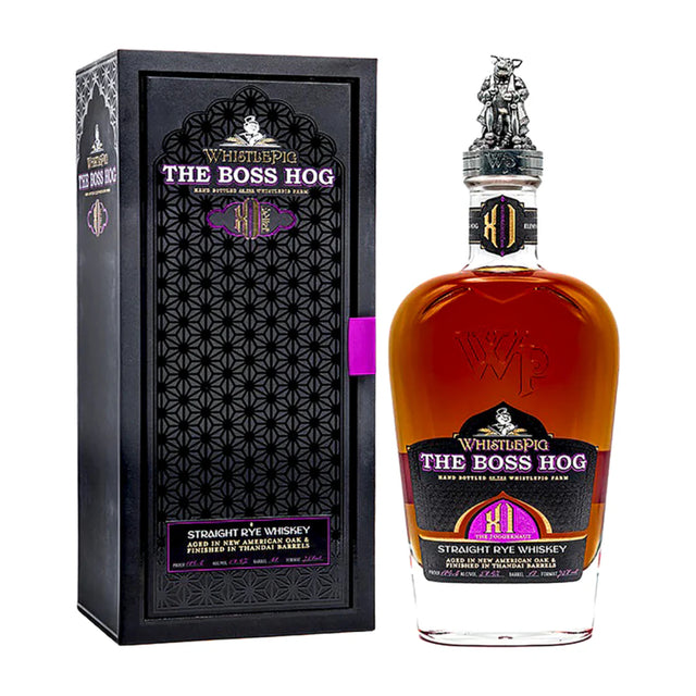 WhistlePig "The Boss Hog" Single Barrel Rye Whiskey "The Juggernaut "(11th Edition)