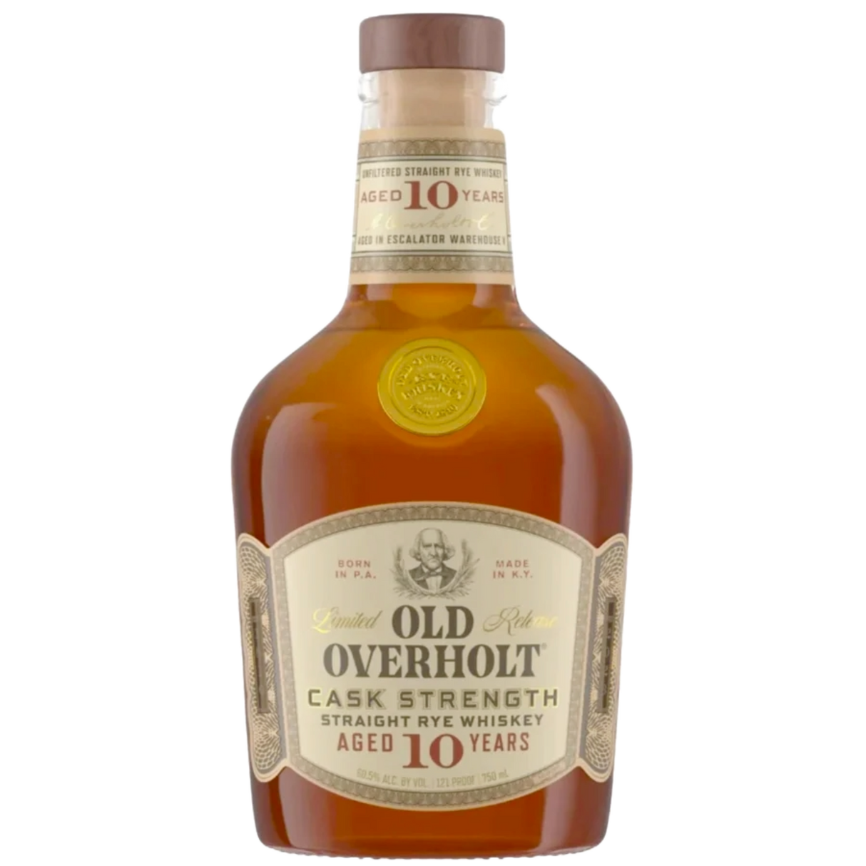 Old Overholt 10 Years Cask Strength Straight Rye Whiskey - De Wine Spot | DWS - Drams/Whiskey, Wines, Sake