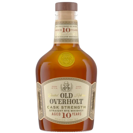 Old Overholt 10 Years Cask Strength Straight Rye Whiskey