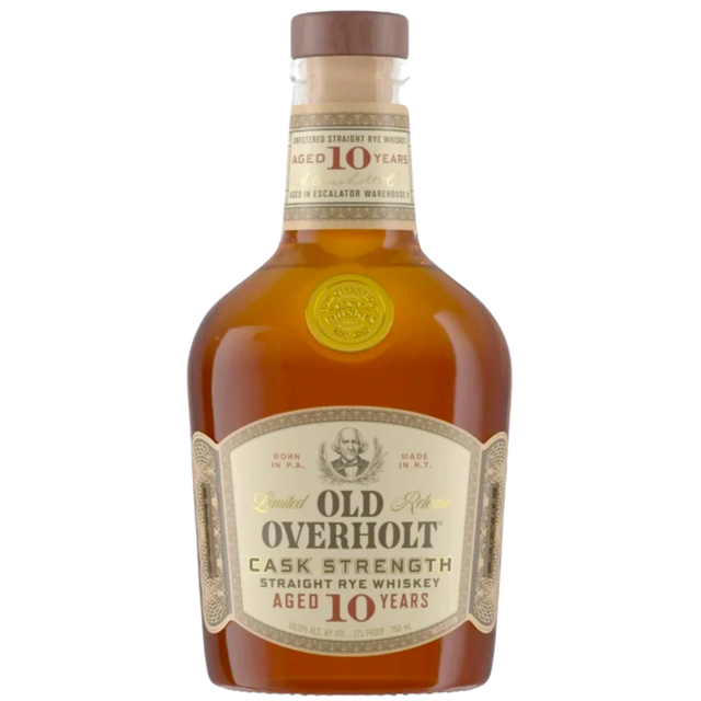 Old Overholt 10 Years Cask Strength Straight Rye Whiskey