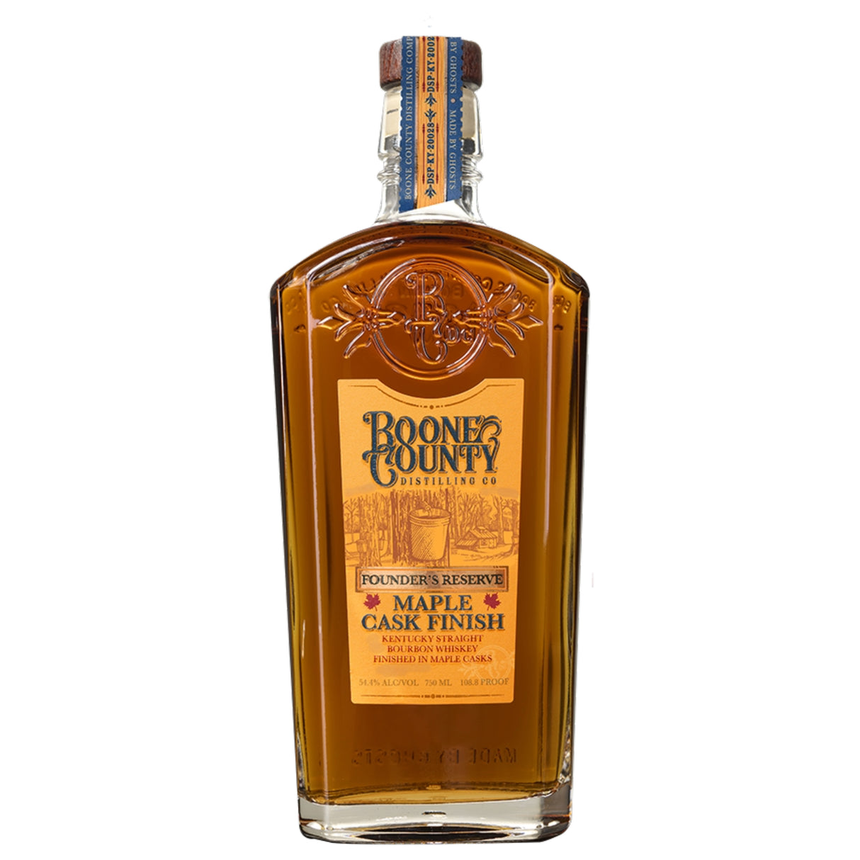 Boone County "Maple Cask Finish" Bourbon Cask Strength Whiskey - De Wine Spot | DWS - Drams/Whiskey, Wines, Sake
