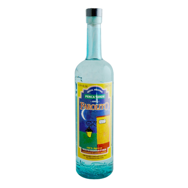 Farolito Penca Verde Joven Mezcal Ancestral 750ml