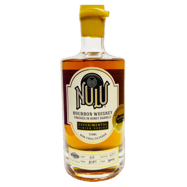 NULU 6 Year Old Bourbon Whiskey Honey Barrel Finish