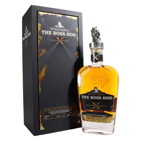 WhistlePig "The Boss Hog" Single Barrel Rye Whiskey "The Commandments"(10th Edition)