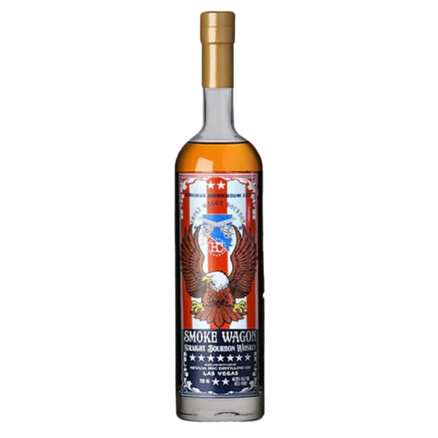 Smoke Wagon "Red White and Blue" Straight Bourbon Whiskey 750ml