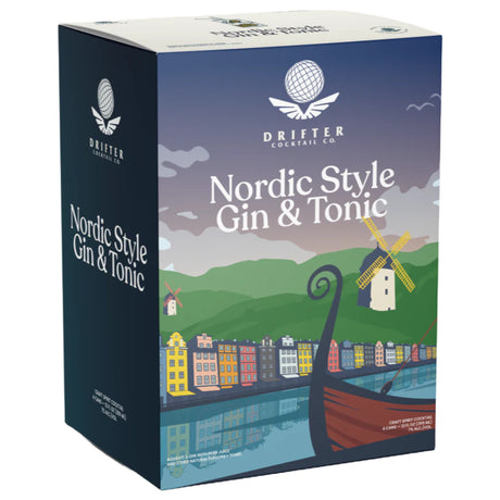 Drifter Craft Cocktails Nordic Gin & Tonic 4-Pack