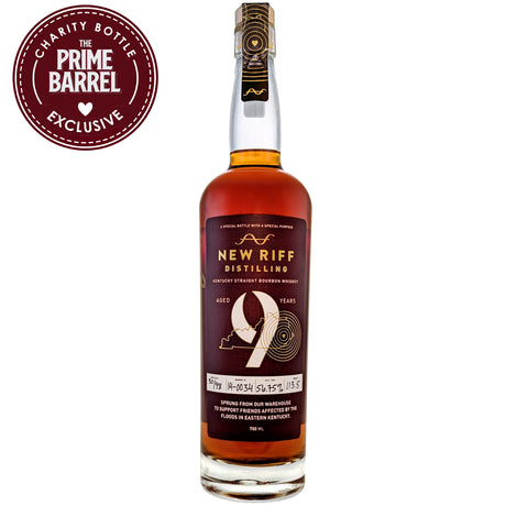 New Riff Distilling "One of One" 9 Year Single Barrel Straight Bourbon Whiskey The Prime Barrel Pick | Free Shipping on orders $400+
