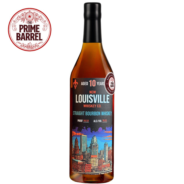New Louisville Whiskey Co 10 Years Old "Abracadabra" Straight Bourbon Whiskey The Prime Barrel Pick #130