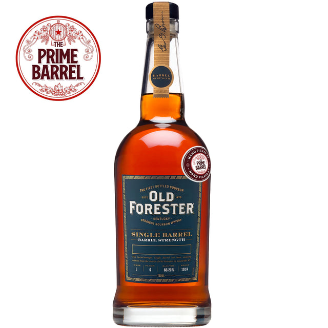 Old Forester "Toad-ally Awesome" Barrel Strength Single Barrel Kentucky Straight Bourbon Whiskey The Prime Barrel Pick #122