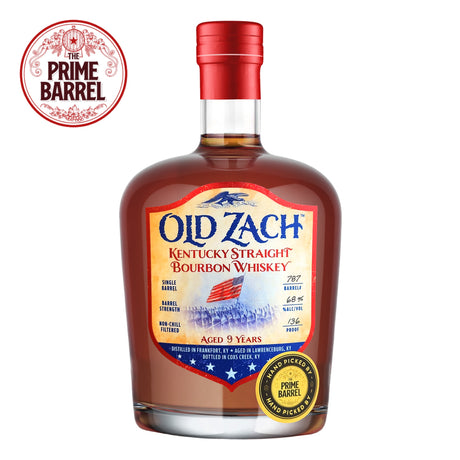 Old Zach “Re-Barreled Behavior” 9 Years Cask Strength Single Barrel Straight Bourbon Whiskey The Prime Barrel Pick #156 | Free Shipping on orders $400+
