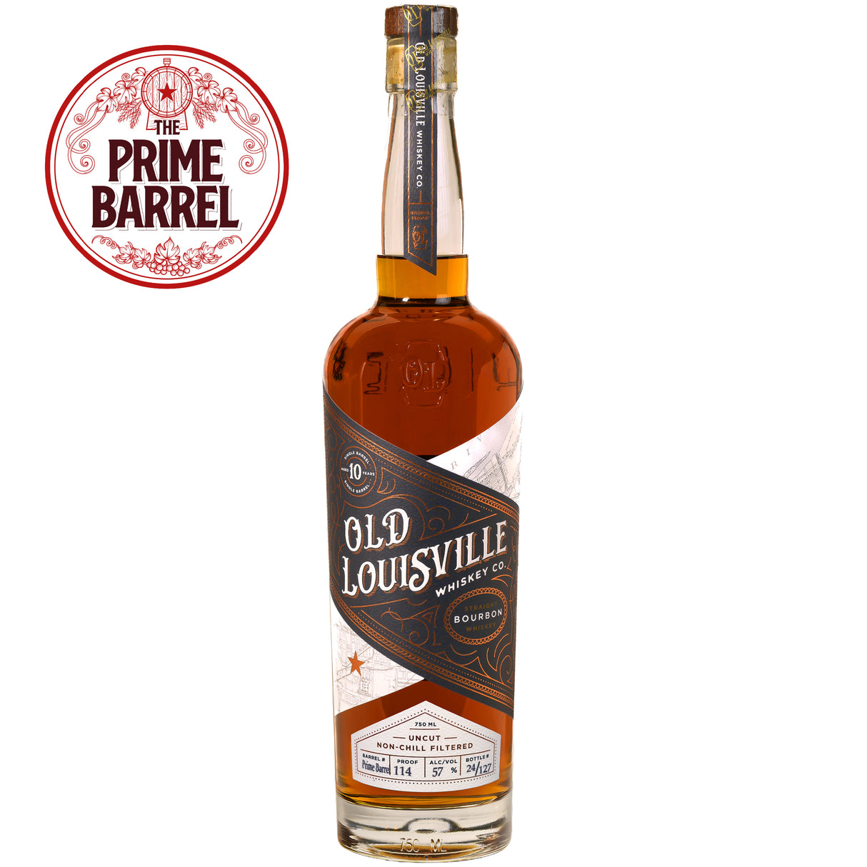 Old Louisville "Extra Innings" 10 Year Old Single Barrel Straight Bourbon Whiskey The Prime Barrel Pick #126