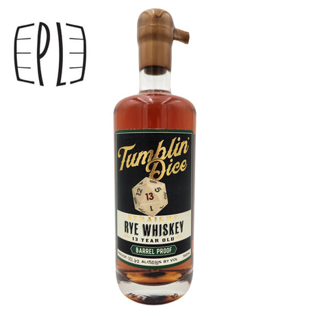 Tumblin Dice 13 Year Single Barrel "PLDC" Rye Straight Whiskey | Free Shipping on orders $400+