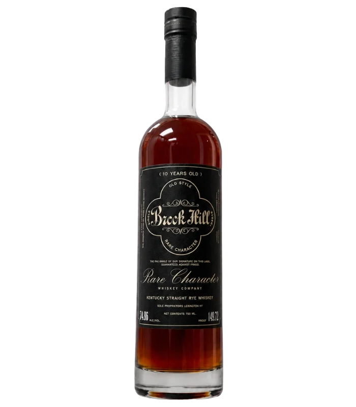 Brook Hill 10 Years Old Straight Rye Whiskey