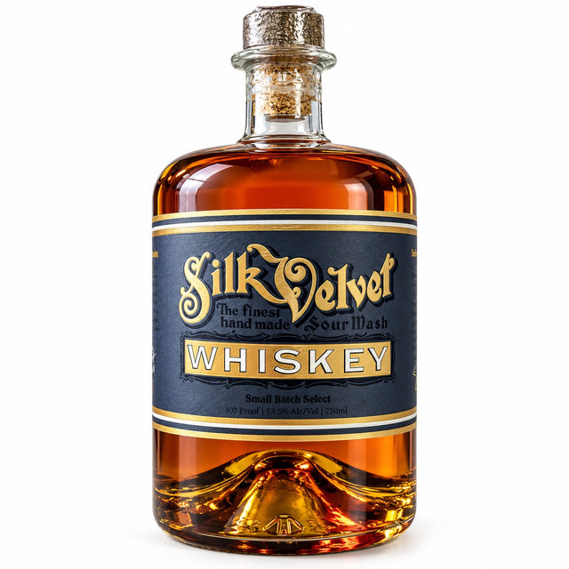Silk Velvet Small Batch Select Sour Mash The Founder's Blend Kentucky Straight Bourbon Whiskey | Free Shipping on orders $400+