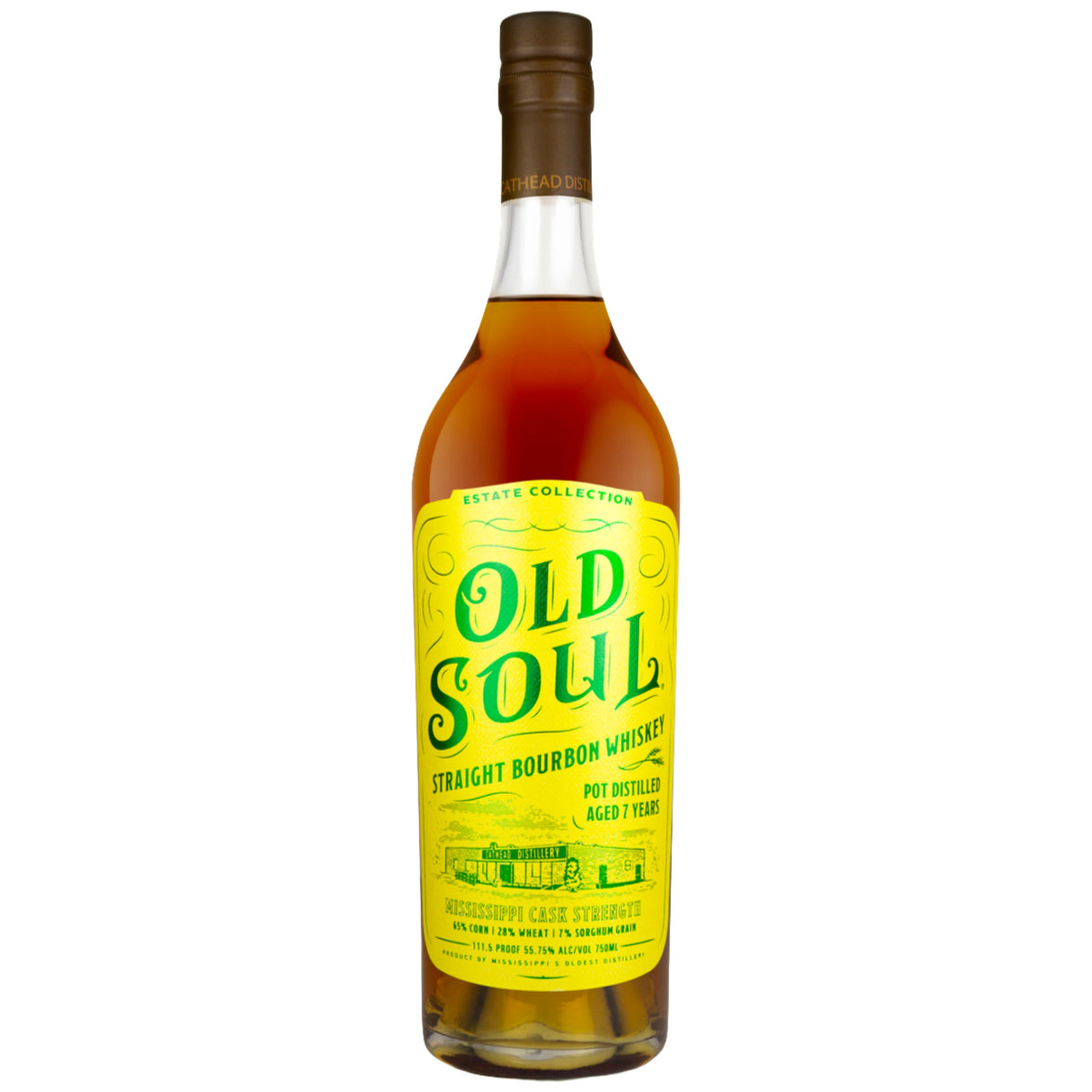 Old Soul Estate Collection 7 Year Pot Still Straight Bourbon Whiskey | Free Shipping on orders $400+