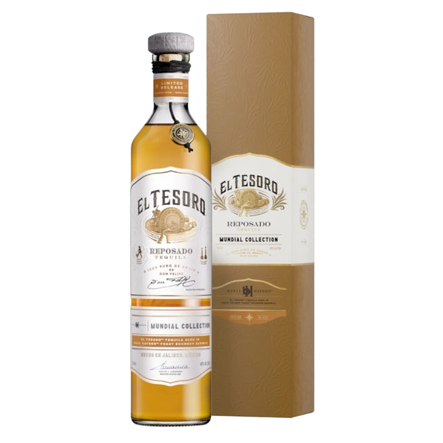 El Tesoro Tequila Reposado Mundial Collection Basil Hayden Toast | Free Shipping on orders $400+