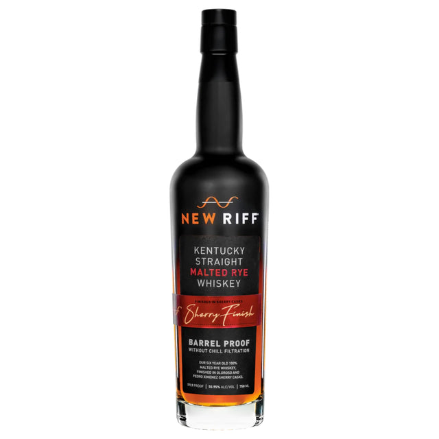 New Riff Kentucky Straight 100% Malted Rye Whiskey Finished in Sherry Casks | Free Shipping on orders $400+