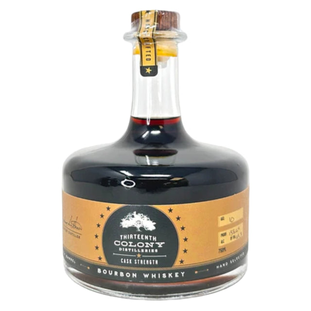 Thirteenth Colony Distillery Single Barrel Bourbon Whiskey