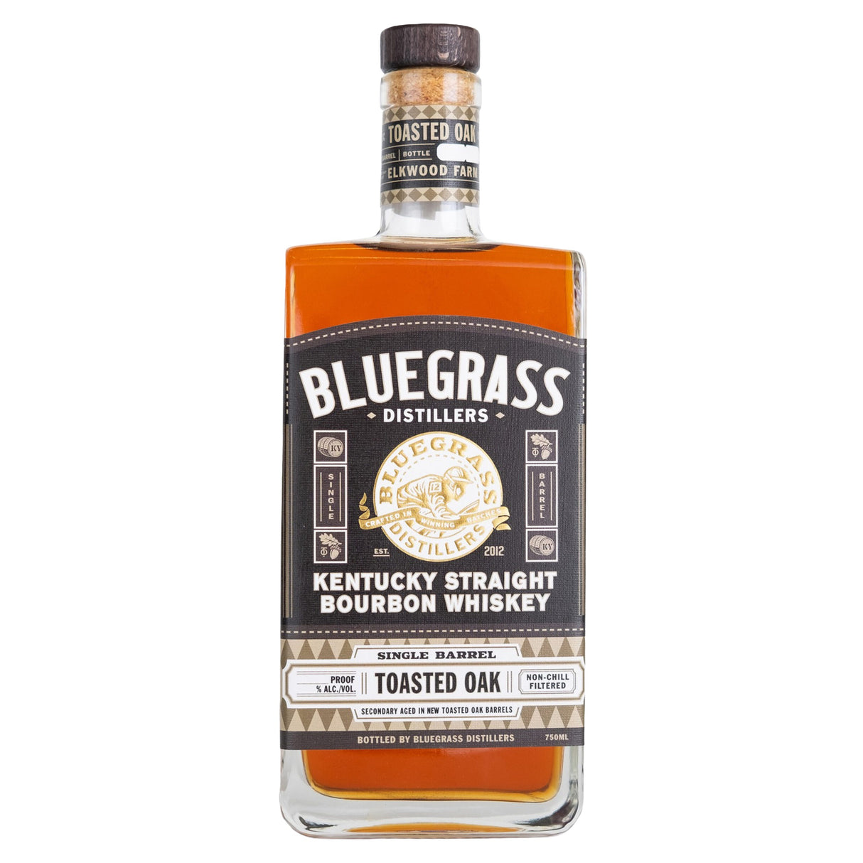 Bluegrass Distillers Toasted Oak Kentucky Straight Bourbon Whiskey | Free Shipping on orders $400+